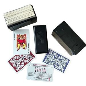 1930’s/1940’s KEM Double Deck "Kent"
Playing Cards Bakelite Plastic Case Vintage